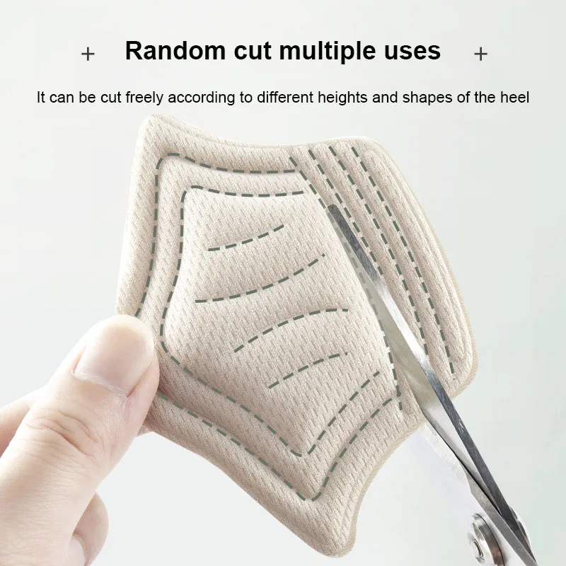 Insoles Patch Heel Pads for Sneakers Heel Sticker Inserts Heel Protector for Shoe Adjustable Size Pain Relief Antiwear Woman Men