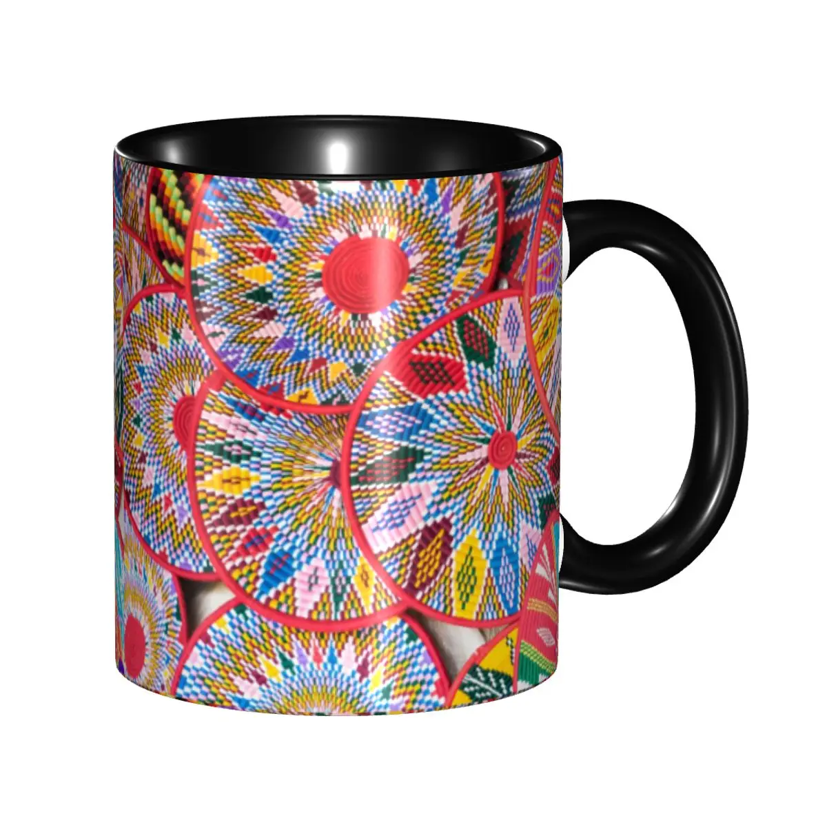 Ethiopian Plates Coffee Mugs DIY Custom Sefed Ceramic Tea Milk Mug