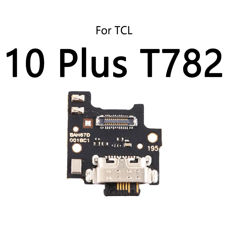 USB Charge Dock Socket Connector Flex Cable For TCL 10 Pro Plus T799H 5G T790S 10SE T766H Lite T770H T782 Charging Board Module