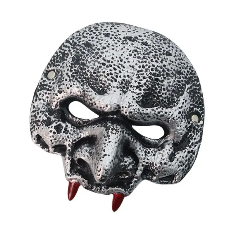 Masque gobelin 652F, masque Mardi Gras, masque Cosplay effrayant, masque en mousse caoutchouc, demi-masque pour fête