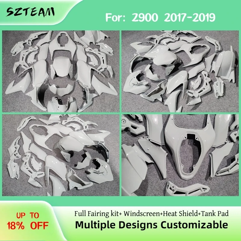 Fairing Kit Fit for Kawasaki Z900 2017 2018 2019 Injection Molded Motorcycle Fairings Z 900 17 18 19