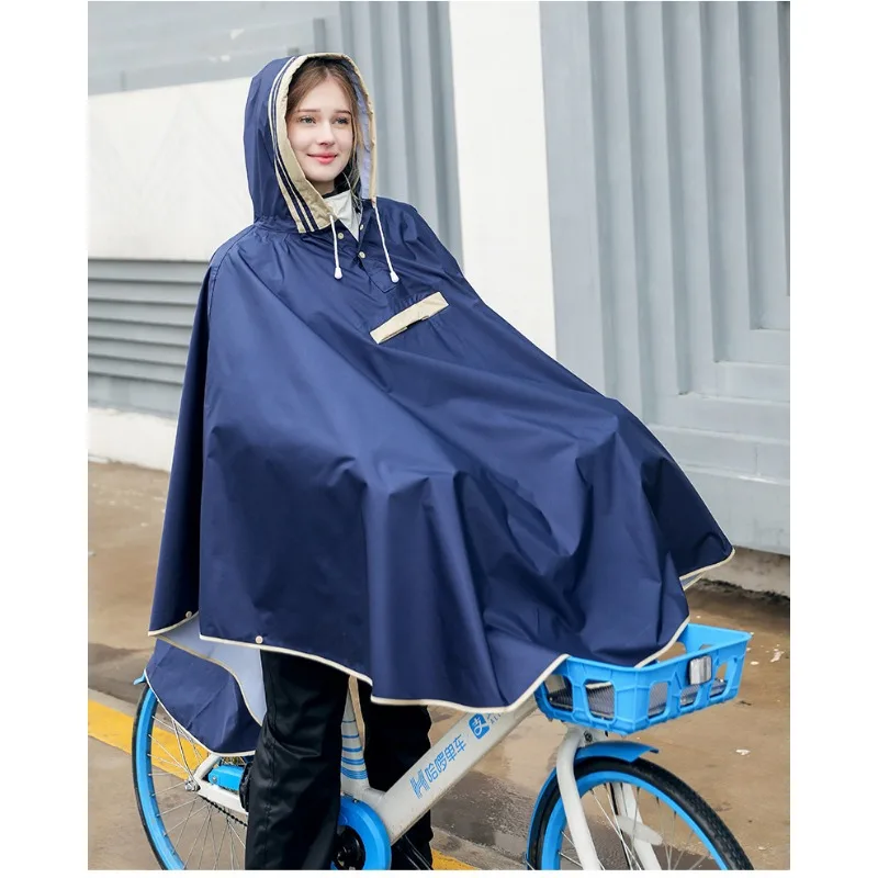 Adult Raincoat Cape Type Advanced Korean Adult Poncho Riding Electric Raincoat Men and Women Are Suitable Abrigo Impermeable