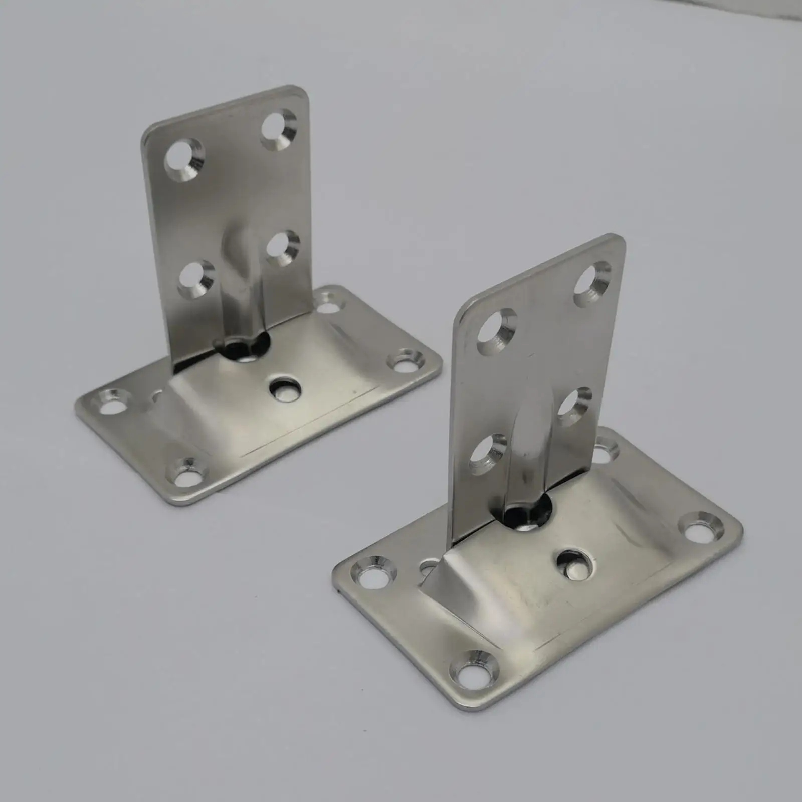 2 Set Marine Grade Stainless Steel 304 Table Bracket Set Removable Hardware