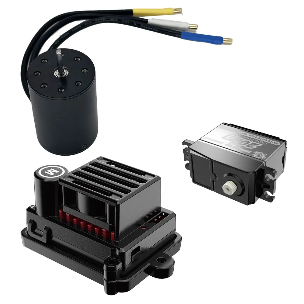 MJX  Hyper GO H12Y+ RC Climbing Accessories Wearing Parts Shock Absorbers Anti-collision Tires and Front Fixing Brackets