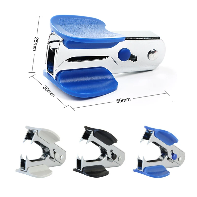 1PC Mini Nietjesverwijderaar Nietjes Kantoorbenodigdheden Algemene Mini Nietmachine Verwijdering Nail Out Extractor Puller Briefpapier Gereedschap