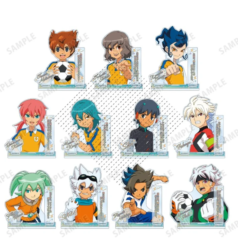 

Game INAZUMA ELEVEN 11 Acrylic Stand Doll Anime Asuto Inamori Endo Mamoru Ryohei Haizaki Figure Model Plate Cosplay Toy Gift