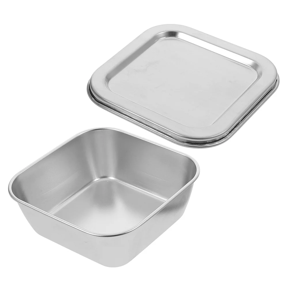 

Stainless Steel Food Storage Containers Airtight Leakproof For Lunch Prep Kids Snack Container Refrigerator