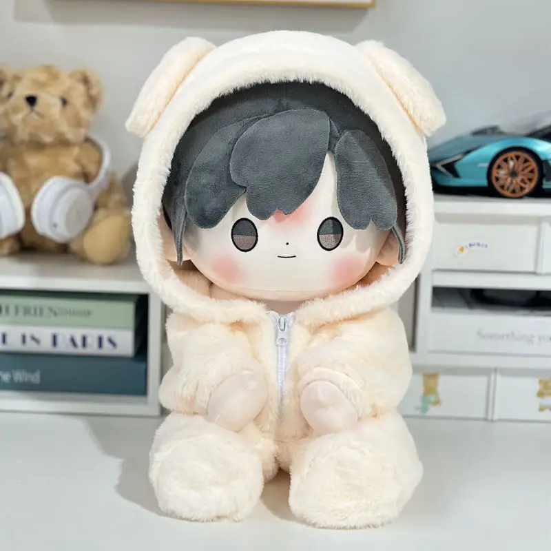 40cm Handsome Boy Zip Hoodeis Series Clothes Sitting Posture Plush Doll Dress Up Clothes Clothing Cosplay Costume