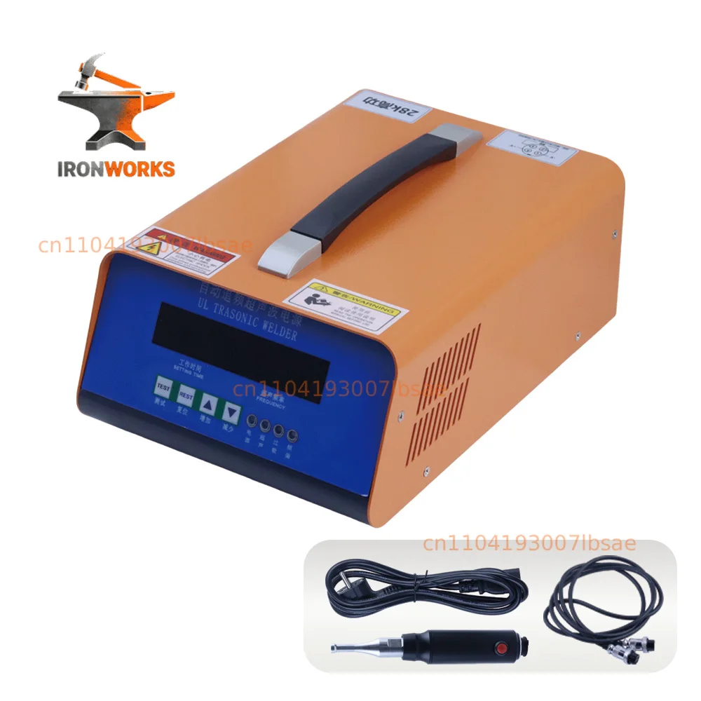 1000W Handheld Ultrasonic Spot Welding Machine 28KHz/35KHz Portable Fabric Welder for Automotive Interior Plastic Welding Tool