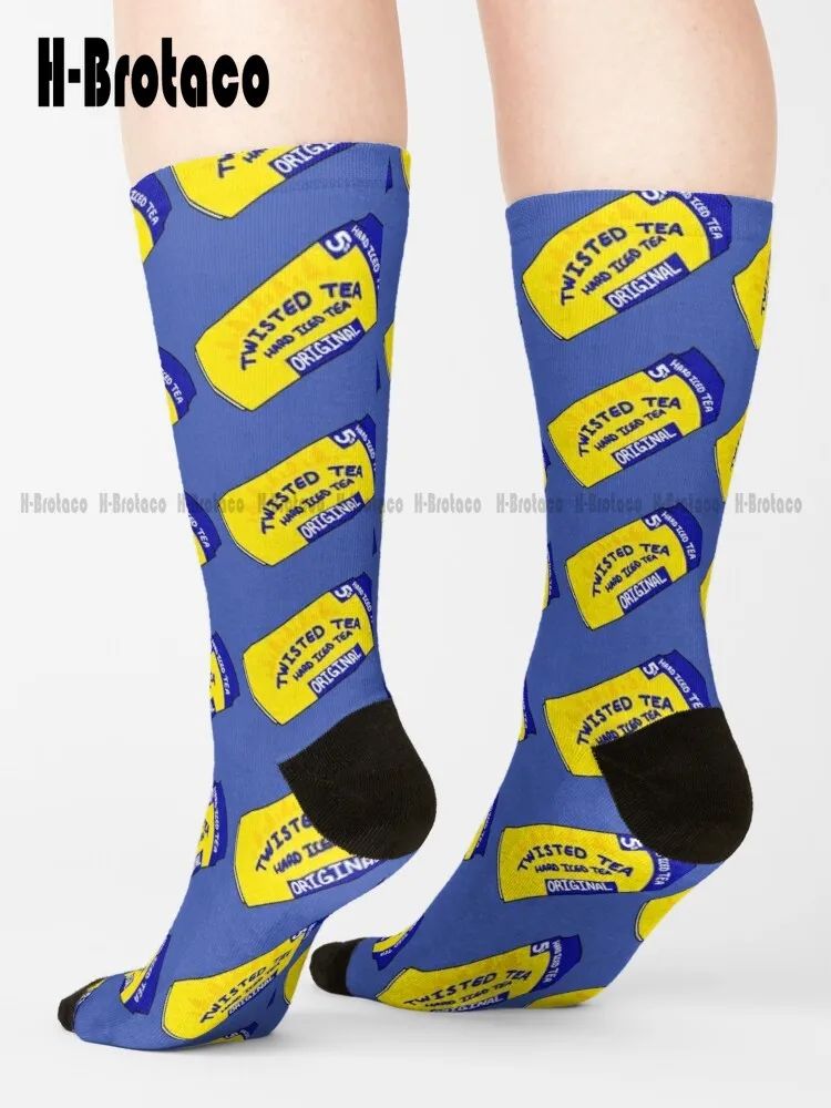 

Twisted Tea Socks Colorful Socks Comfortable Best Girls Sports Custom Gift Retro Gd Hip Hop Street Skateboard Socks Casual Art