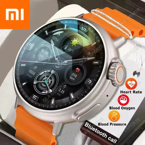Xiaomi Watch Ultra 9 स्मार्ट वॉच GPS ब्लूटूथ कॉल हेल्थ मॉनिटर स्मार्टवॉच वायरलेस चार्जिंग स्पोर्ट ब्रेसलेट Android IOS के लिए 10 best sales अल्ट्रा 9 - №1