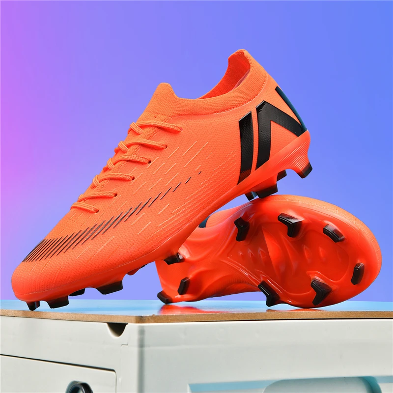 New Men Women Professional Soccer Shoes Unisex Futsal High-quality Football Boots Ultralight Hot Sale Cleats FG Sneakers