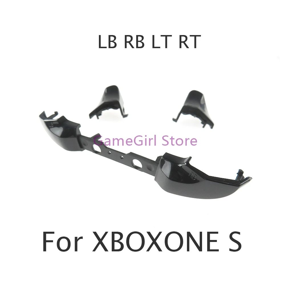 

50sets Replacement Black Plastic LB RB LT RT Button Triggers Bumpers For Xbox One Slim S Controller