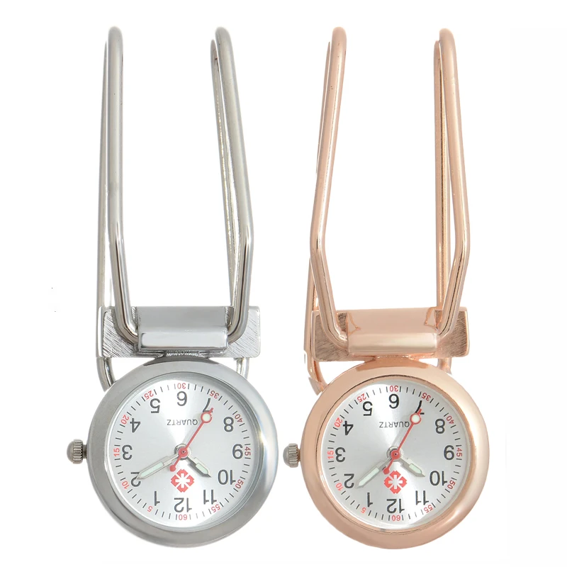 Portable Nurses High-Quality Digital Nurse Watch Brooch Fob Nursing Watch with Safety Clip Electronics Doctor Clock Gift