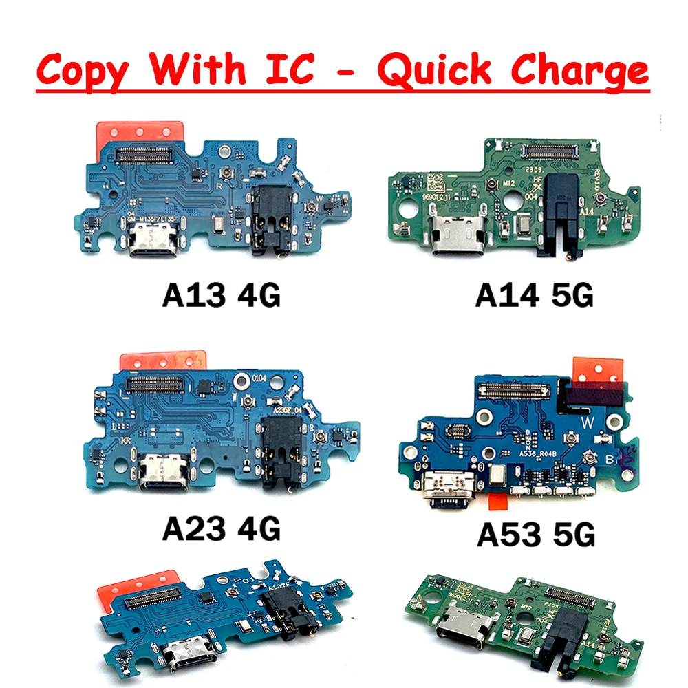 

10 шт., док-разъем Micro USB зарядное устройство порт для зарядки гибкий кабель микрофонная плата для Samsung A13 A23 A33 A53 5G A13S A42