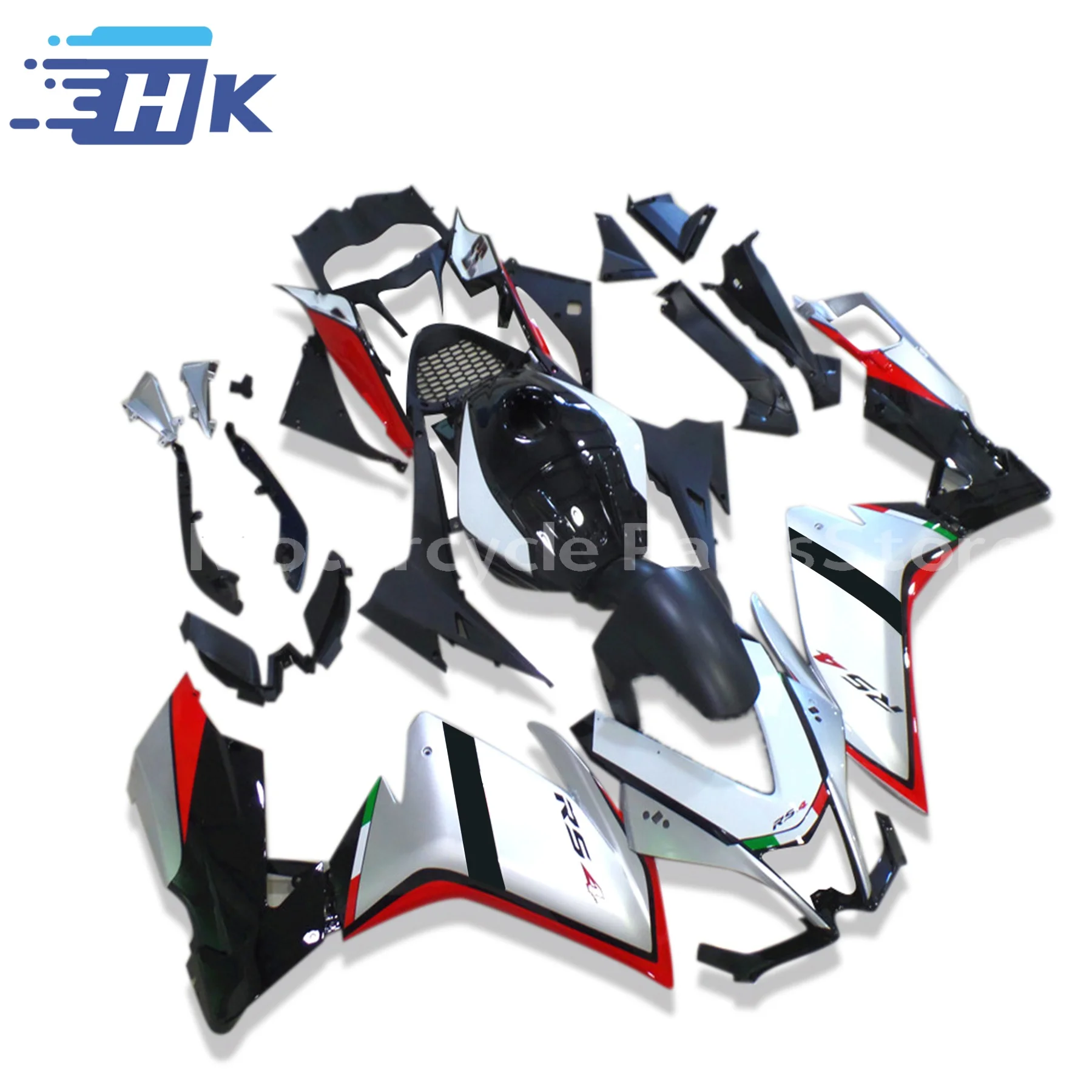 

Stock New ABS Fairings Kit Fit for Aprilia RS125 RS4 50 125 2012 2013 2014 2015 2016 2017 2018 12 13 14 15 16 17 18 Black Matte