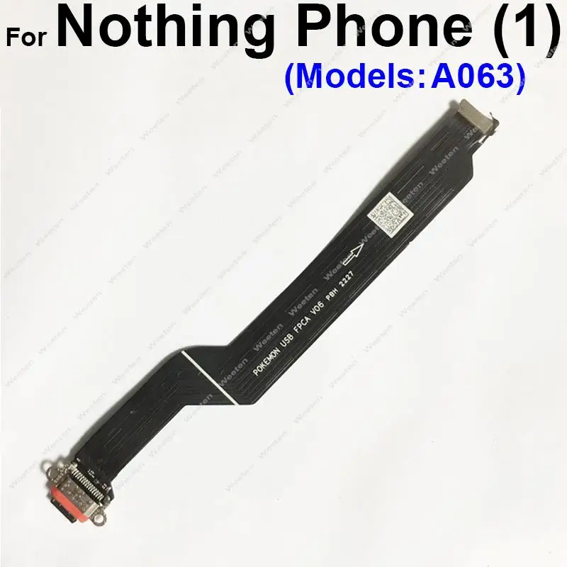 USB Charging Charger Flex Cable For Nothing Phone 1 2 2a A063 A065 A142 USB Charger Port Flex Cable Connector Parts