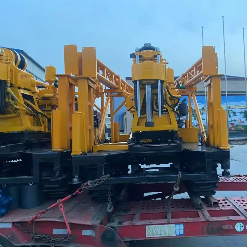 Core Drilling Rig Mini Hydraulic Sampling Drilling Rig Machine Diesel Crawler New Arrival Small Water Well Core Drill Rig Price