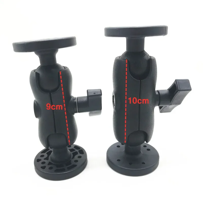 1.5 inch Ballhead Combo Mounting Holder Double Socket Arm Round Base for Garmin for TomTom GPS  Photo Equipment