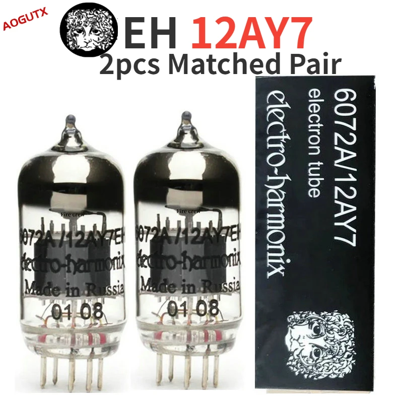 

Aogutx EH 12AY7 6072 Vacuum Tube Replace 12AX7 6P14 EL84 6BQ5 6072A HIFI Audio Valve Electron Tube Amplifier Kit Matched Diy