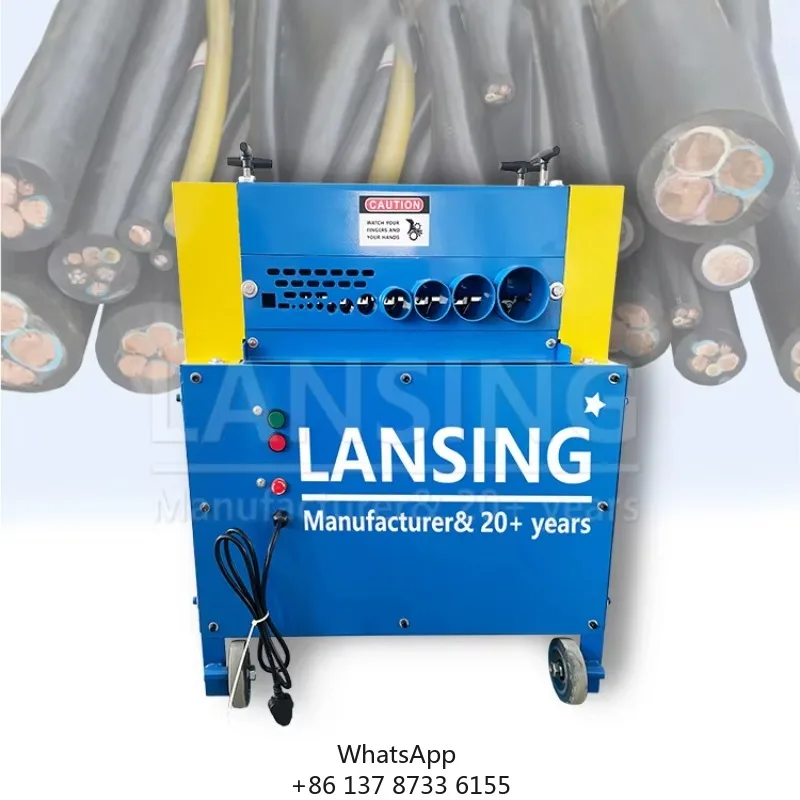 FC-70 Industrial Machinery Cable Recycling Machine Copper Wire Cutting And Stripping Machine High Efficiency