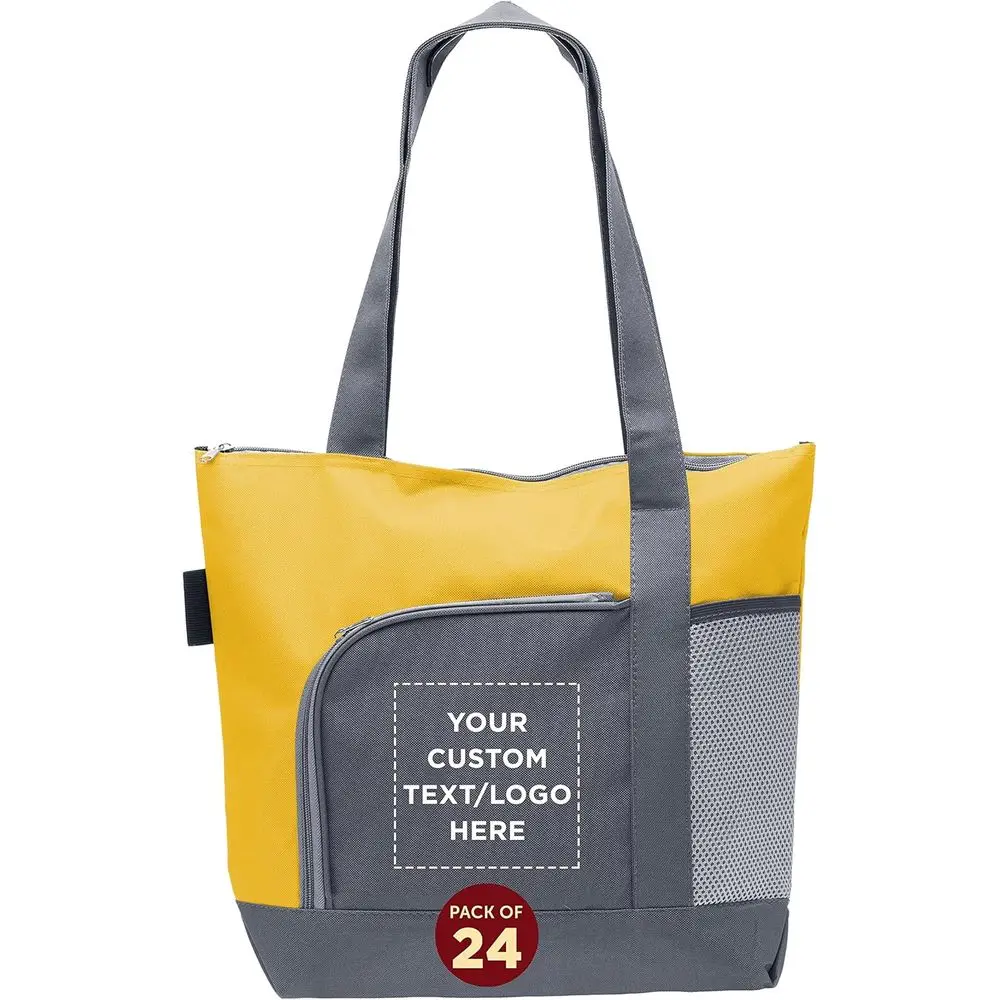 

Набор пляжных сумок Custom Go Getter Sport Tote (24 шт.), персонализированный оптовый комплект - многоразовые, отлично подходят для покупок, пляжа, пикника и других мероприятий на открытом воздухе.