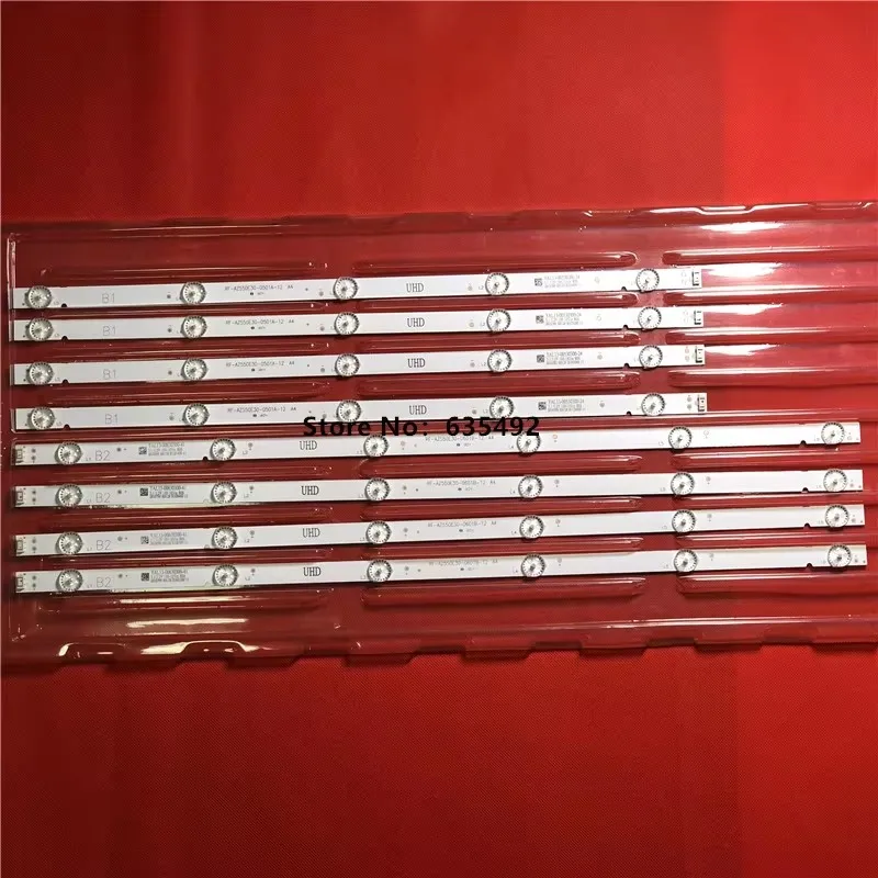 

New 5set LED Strip For PTV55U21DSWNT RF-AZ550E30-0501A-12 RF-AZ550E30-0601B-12 55L3756H 55L5750EE 55L3750VM SDL550WY(LD0-910)