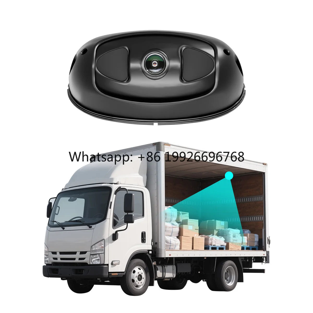 

1080P Wide Angle Cargo Space Monitoring Camera with Occupancy Assessment for Fleet Management