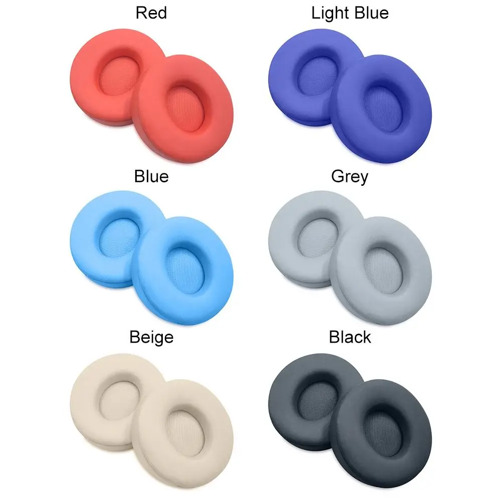 1Pair Noise-Cancelling Headset Earmuffs Earbuds Cover Ear Pads Ear Cushion Headphones Accessories For Beats Solo Pro