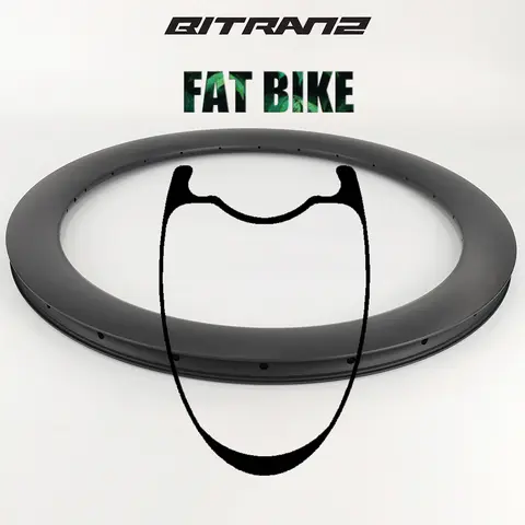 700c Gravel Fat Bike Carbon Rim 34mm 30mm Wide 23mm Internal 40/45/50/60/80mm Deep Tubeless Hook Hookless 20 24 28 Bicycle Wheel