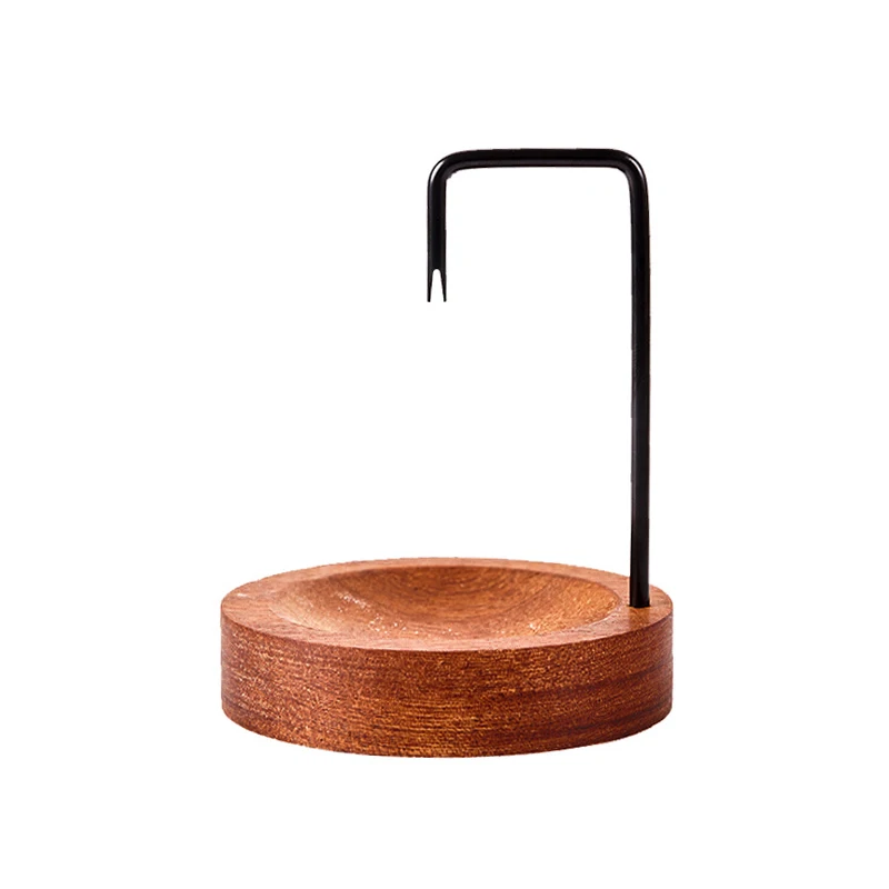 Kreatywny metalowy uchwyt na kadzidło Uchwyt na kadzidełka Drewniany palnik na kadzidełka z ozdobą Catcher Home Yoga Home Decoration — zdjęcie 2