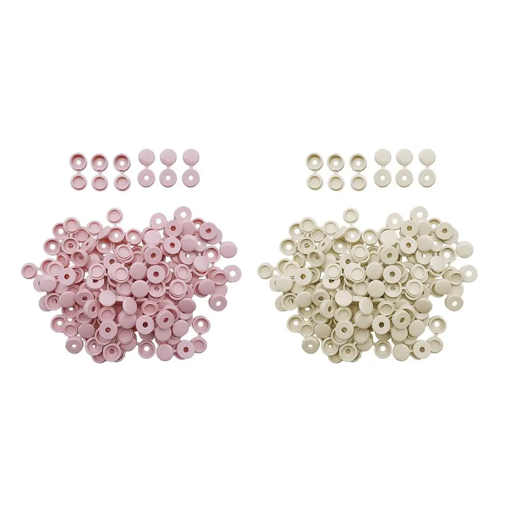 

100шт пластиковая петля винт крышка складная для украшения дома автомобиля