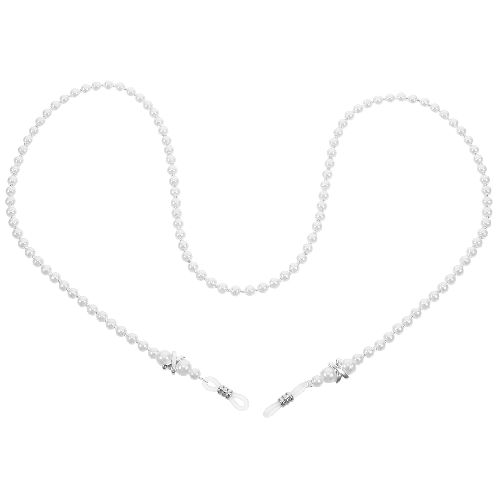 

Pearl Glasses Chain AntiSlip Beads Strap Sunglasses Lanyard Necklace Eyewear Holder Pearl Cord Strings AntiFalling Woman Glass