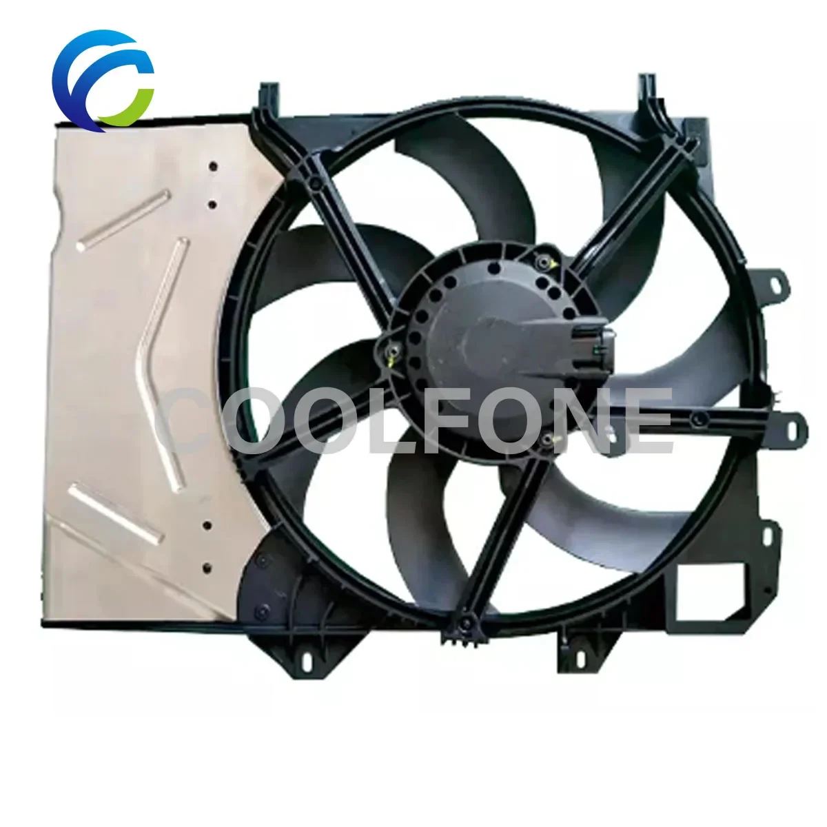 Electric Cooling Radiator Fan Assembly for CITROEN C3 C2 DS3 PEUGEOT 207 208 308 1007 1.6L 1.4L 1253P9 1253Q0 1253H0 1253H5