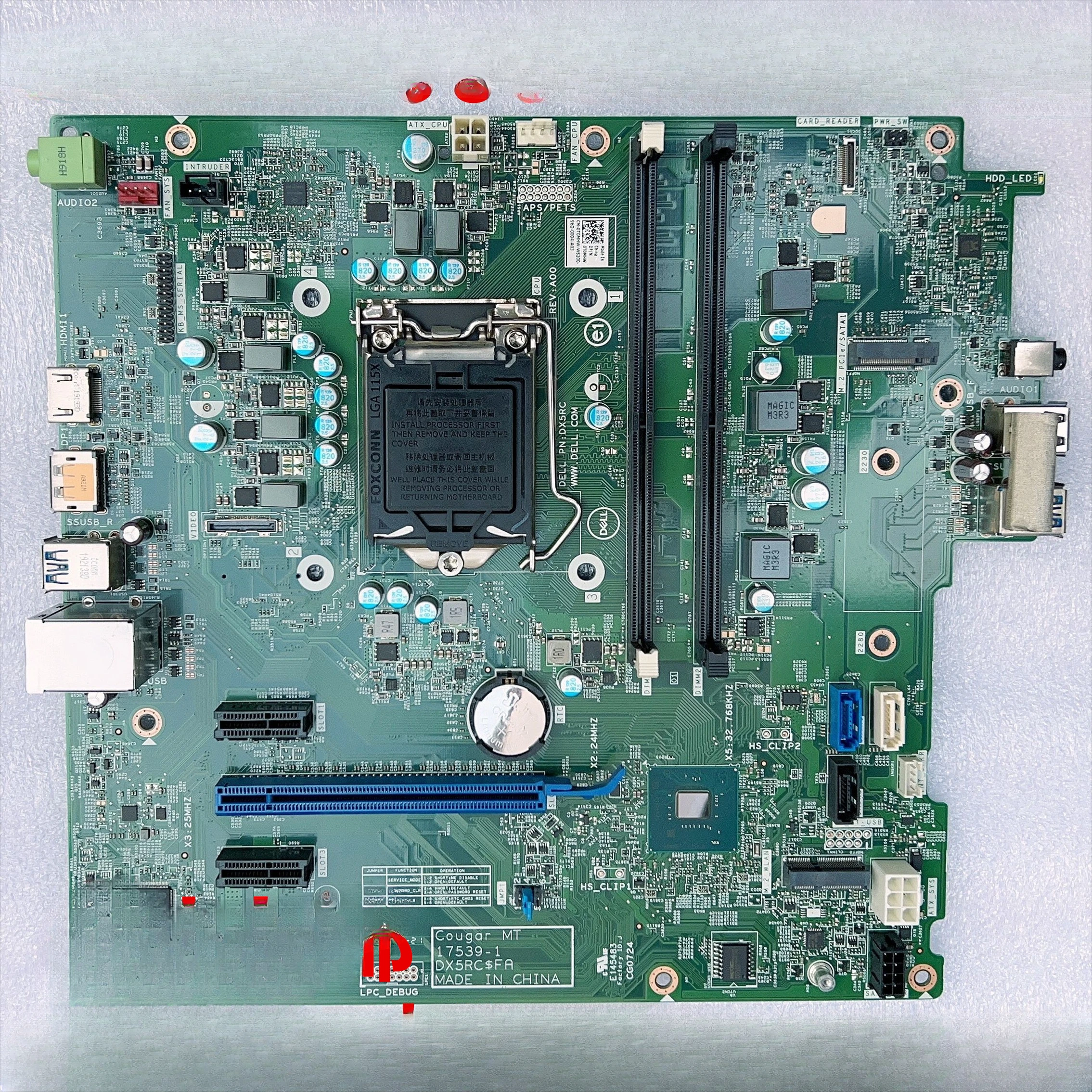 For DELL OptipLex 3060 MT Main Board DX5RC T0MHW 17539-1