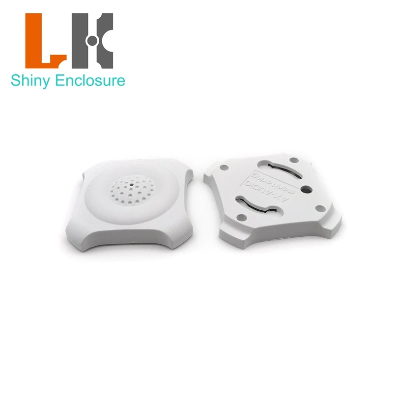 LK-AP01 Electrical Power Round Sensor Enclosure Sound Pick Up Monitor Project Plastic Box Switch Housing 60x60x20mm