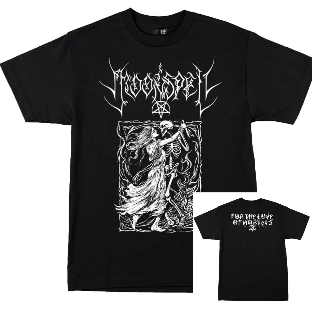 Moonspell for The Love of Mortals Band T-Shirt 100% Cotton Graphic Tee Men Women Summer Streetwear Top