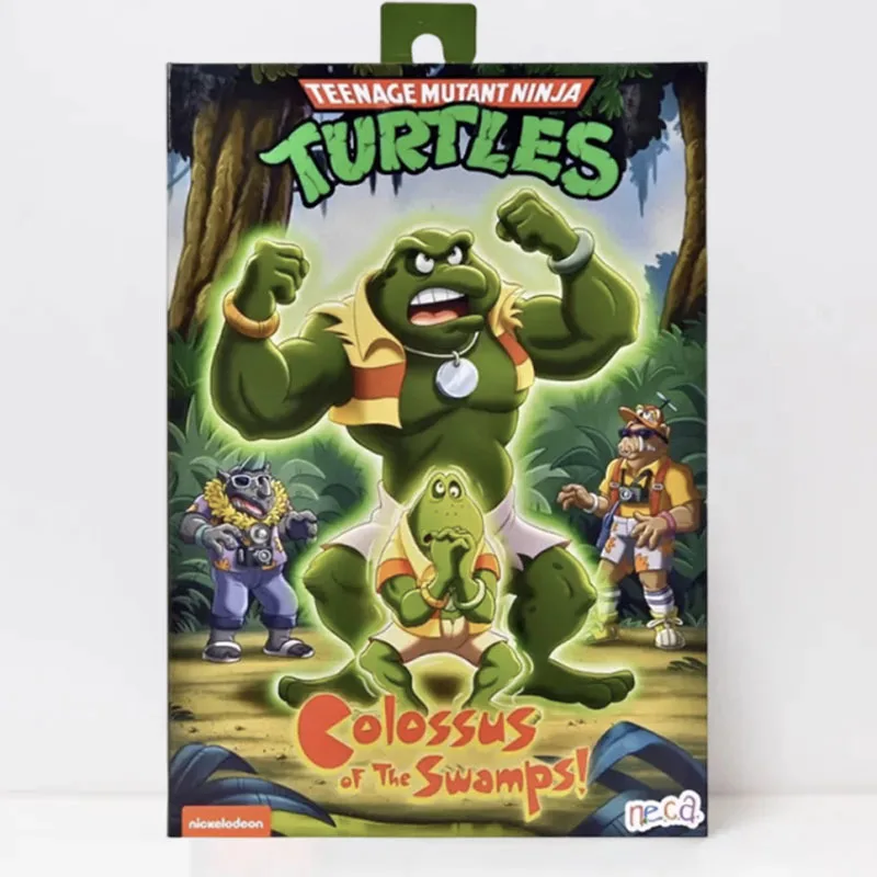 

NECA 54313 TMNT Figure Colossus of The Swamps Teenage Mutant Ninja Turtle Action Figuras Anime 10-Inch Model Ornaments Toys Gift