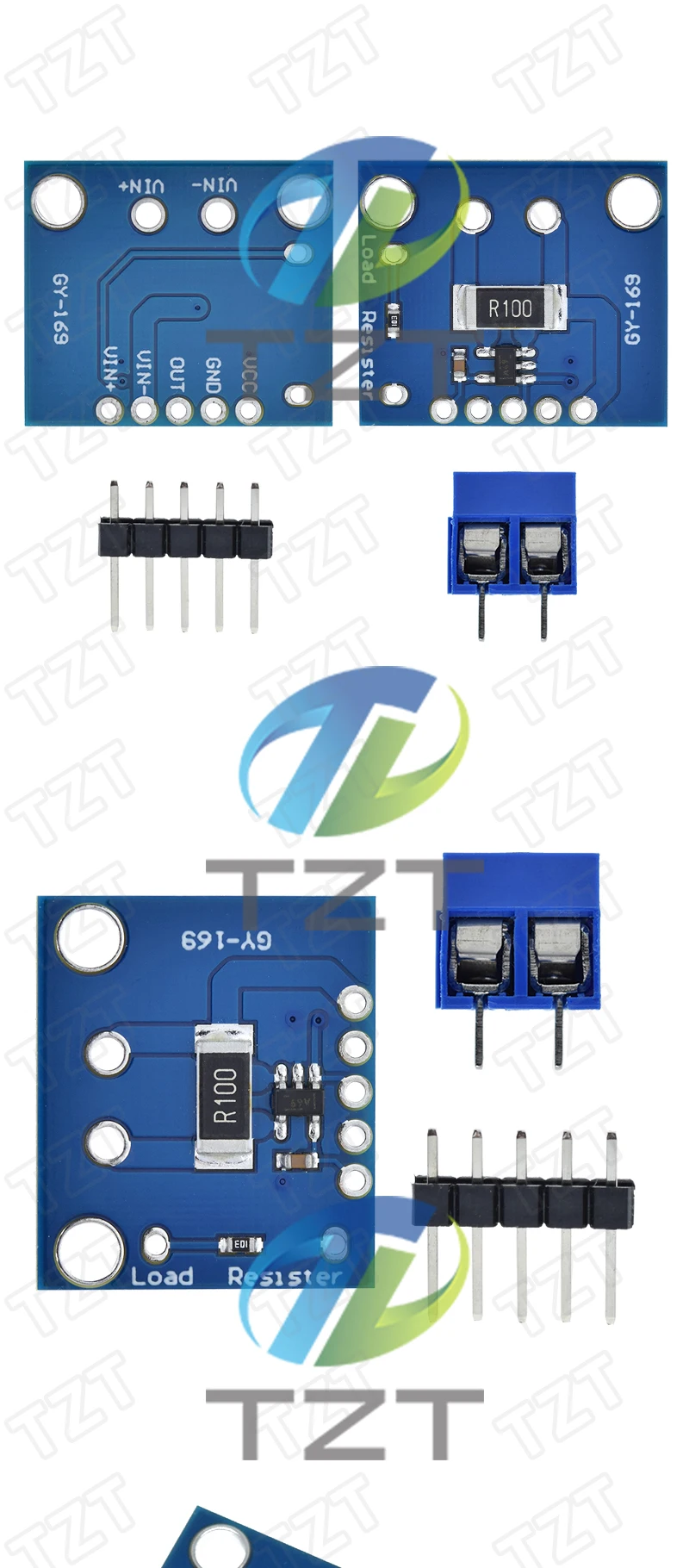 1/3 Stück GY-169 INA169 Hochauflösender Analog-Stromwandler Stromsensormodul für Arduino TZT – Detail 3