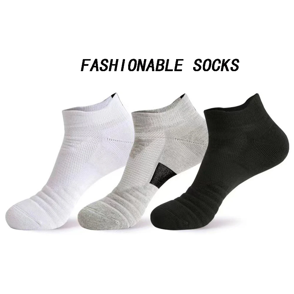 Elite Socks, Basketball Socks, Men's Thickened Short Socks, Towel Bottom, Anti Odor, Quick Drying Running Socks, Sports Socks