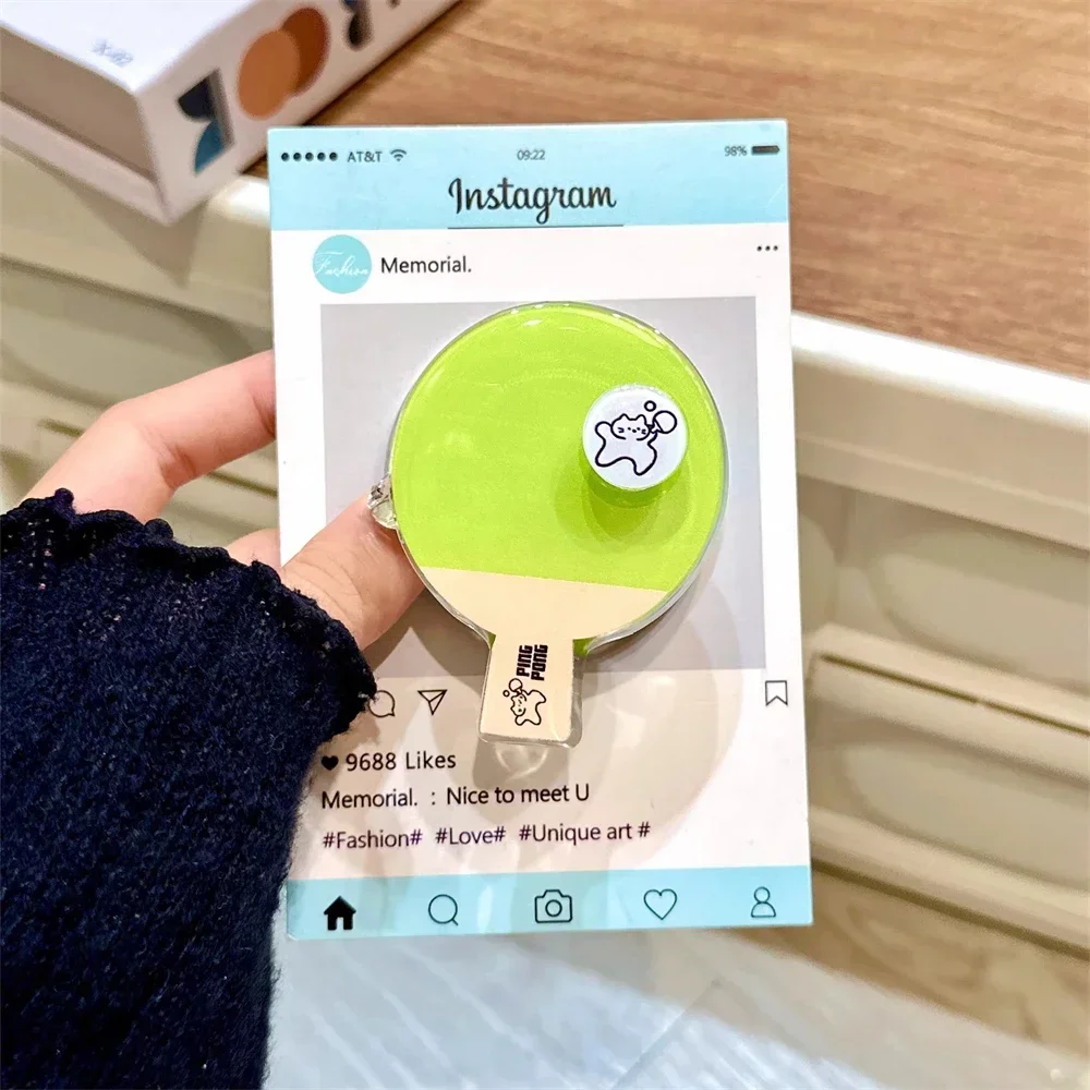 Uroczy stojak na telefon Magsafe w kształcie piłki do sportów, kompatybilny z Griptok, iPhone 17, Samsung, składany stojak do etui.