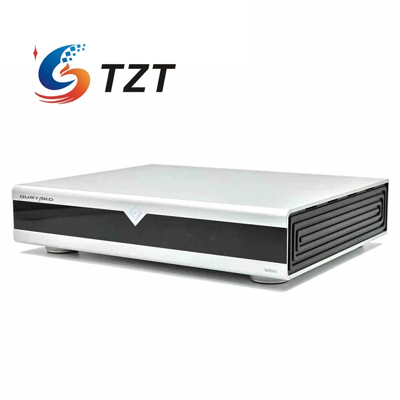 

TZT GUSTARD Белый/Черный DAC-X26III Сетевой декодер потоковой передачи 2xES9039SPRO Высокопроизводительная цифровая фильтрация DSP