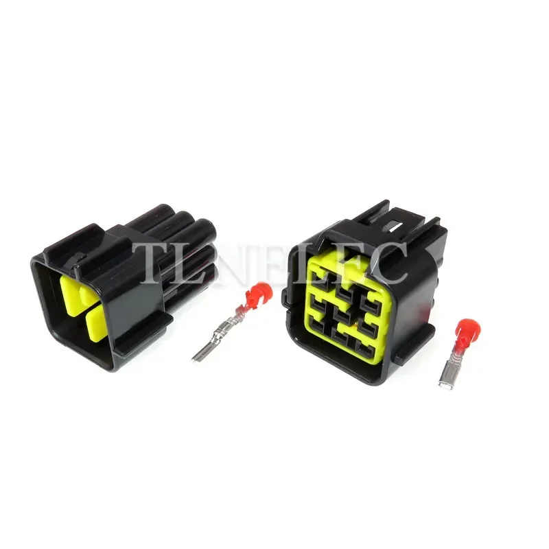 Black Furukawa 2.3mm Male Female Waterproof Electrical Socket 9 Pin Way Connector for Car FW-C-9M-B FW-C-9F-B