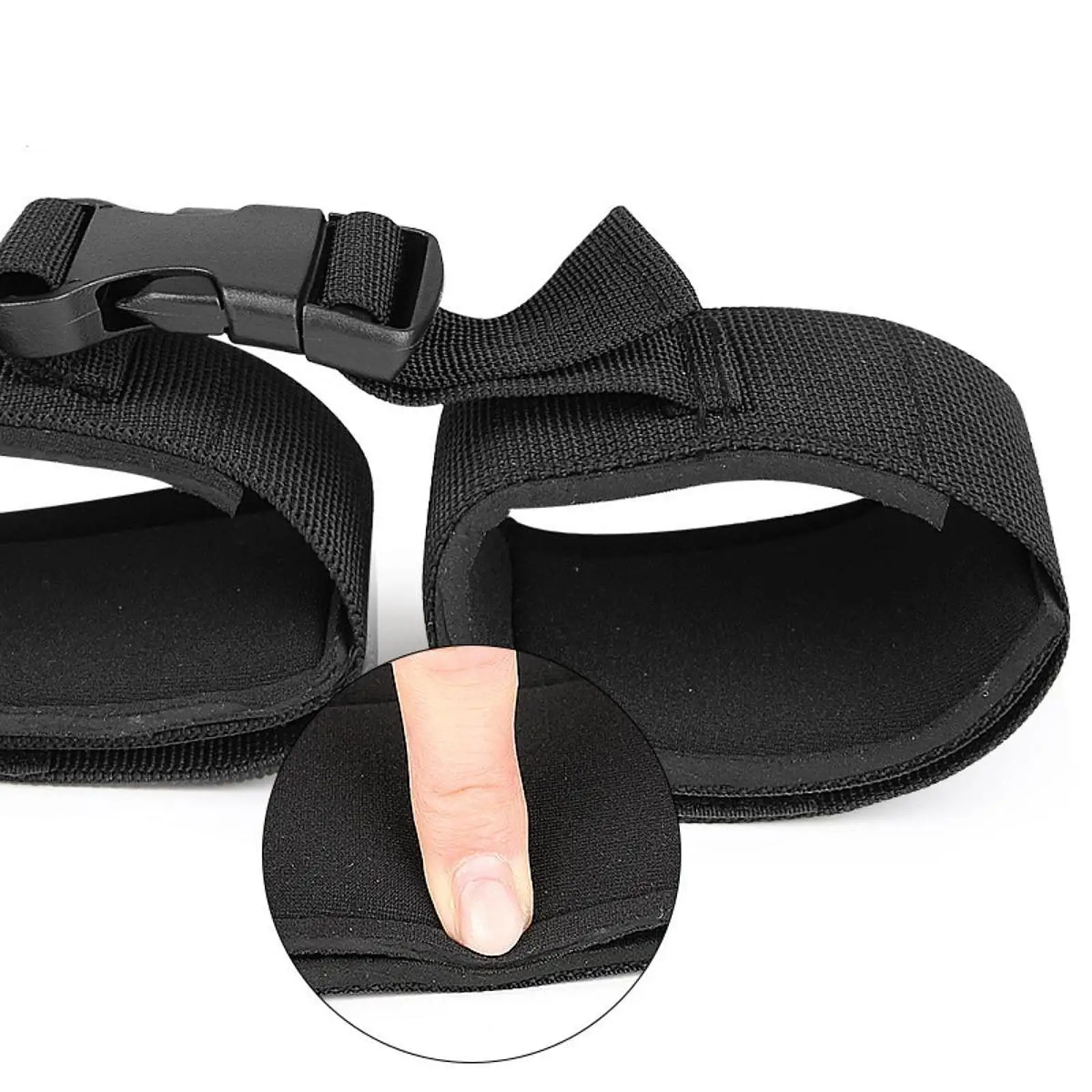 Ankle Training Strap for Gymnastics Durable Polyester Cushioned Support Aid for Cheer Tumbling and Flexibility