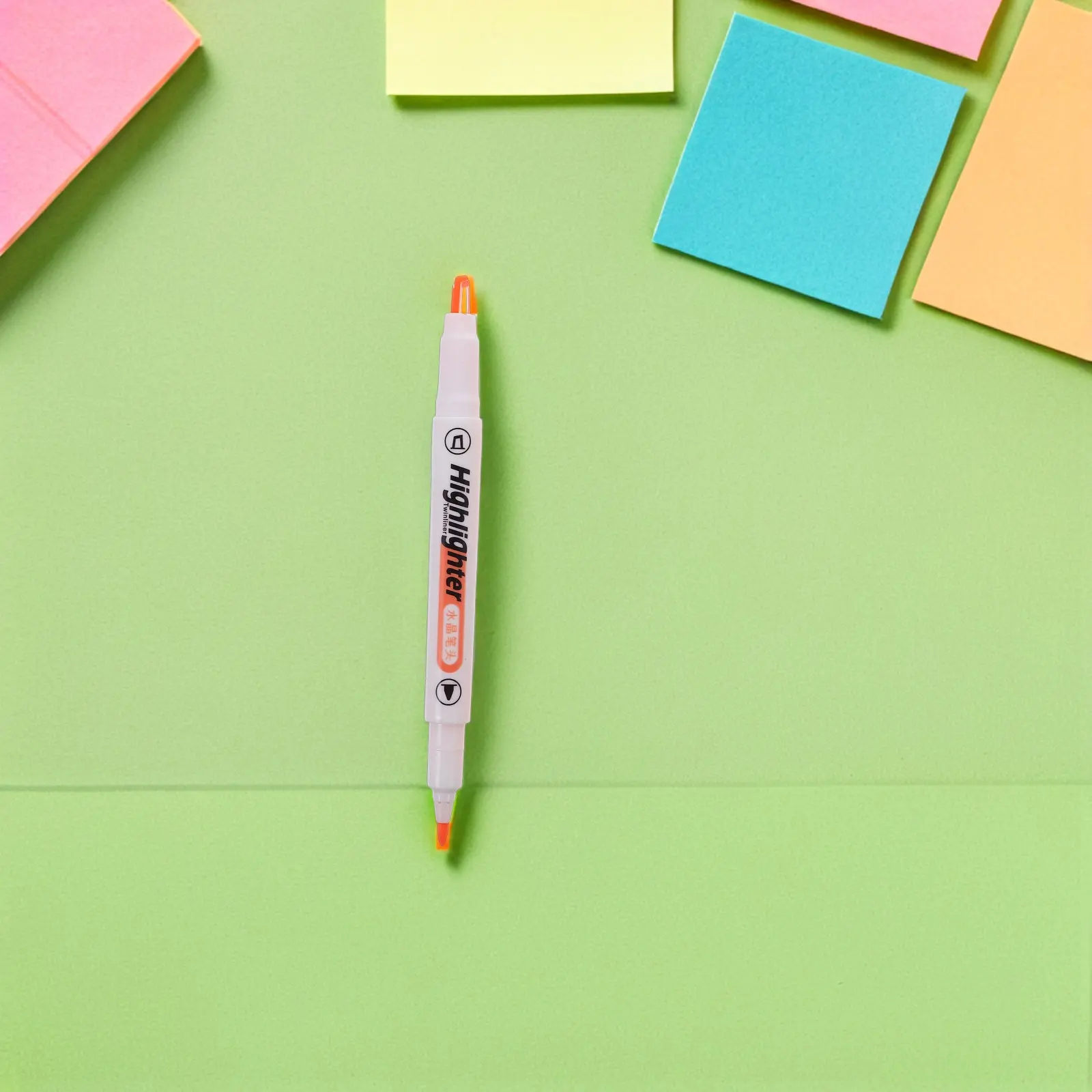 

Набор из 6 двусторонних маркеров-выделителей Clear View: яркие цвета, двойной наконечник, для чтения и заметок