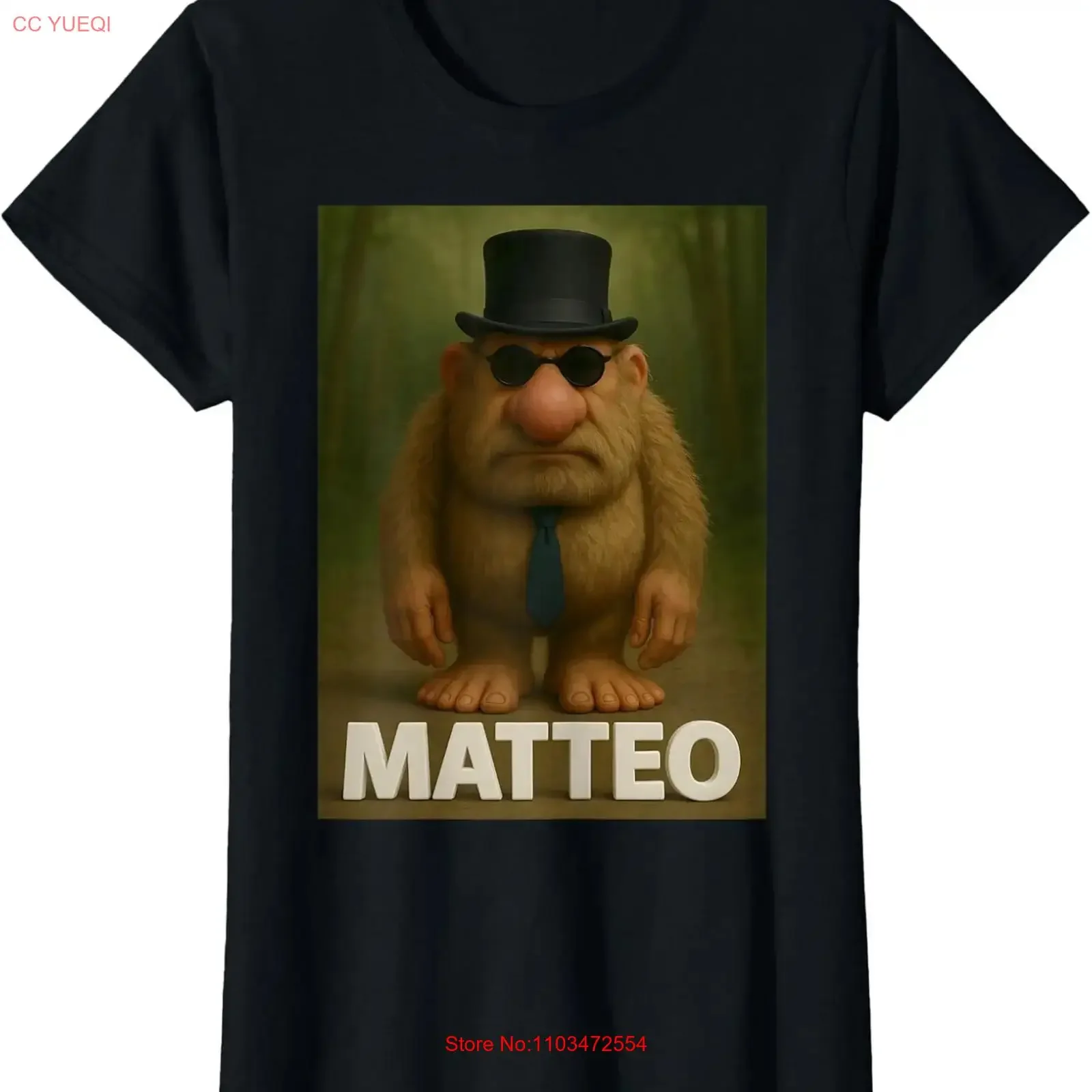 Женская футболка с круглым вырезом Matteo Italian Brainrot Meme, винтажная, с эффектом потертости, эластичная, мягкая, дизайнерская одежда
