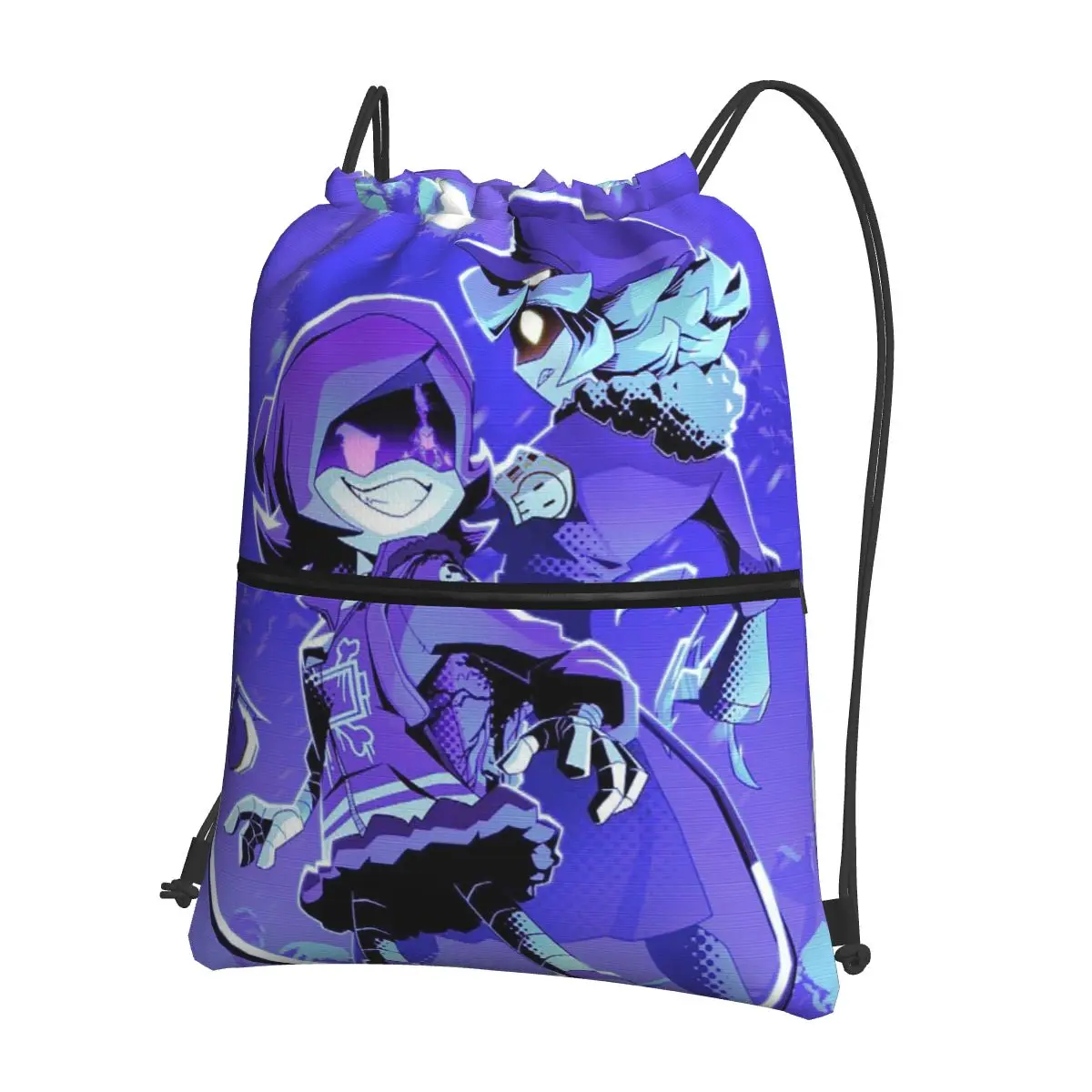 

Murder Drones Game Backpacks Multi-function Drawstring Bags Sports Bag Book Bags for Travel School