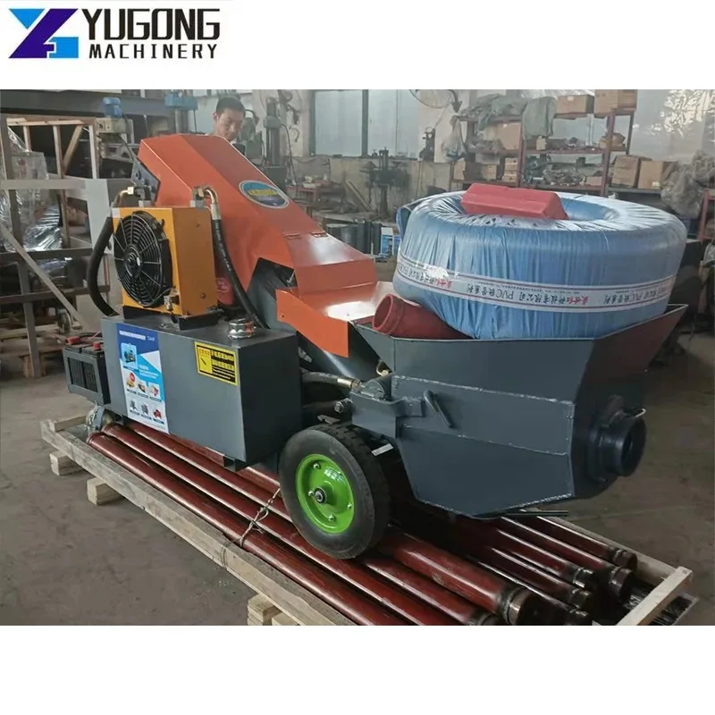 YG Concrete Pump Used Portable Concrete Pump Mini Machine Secondary Structure Column Diesel Pump