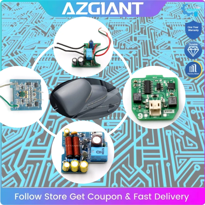 

AZGIANT for 2004-2021 Hyundai Tucson Car Side Rearview Mirrors Folding Unit PCB Control Board Original Genuine Parts Replace