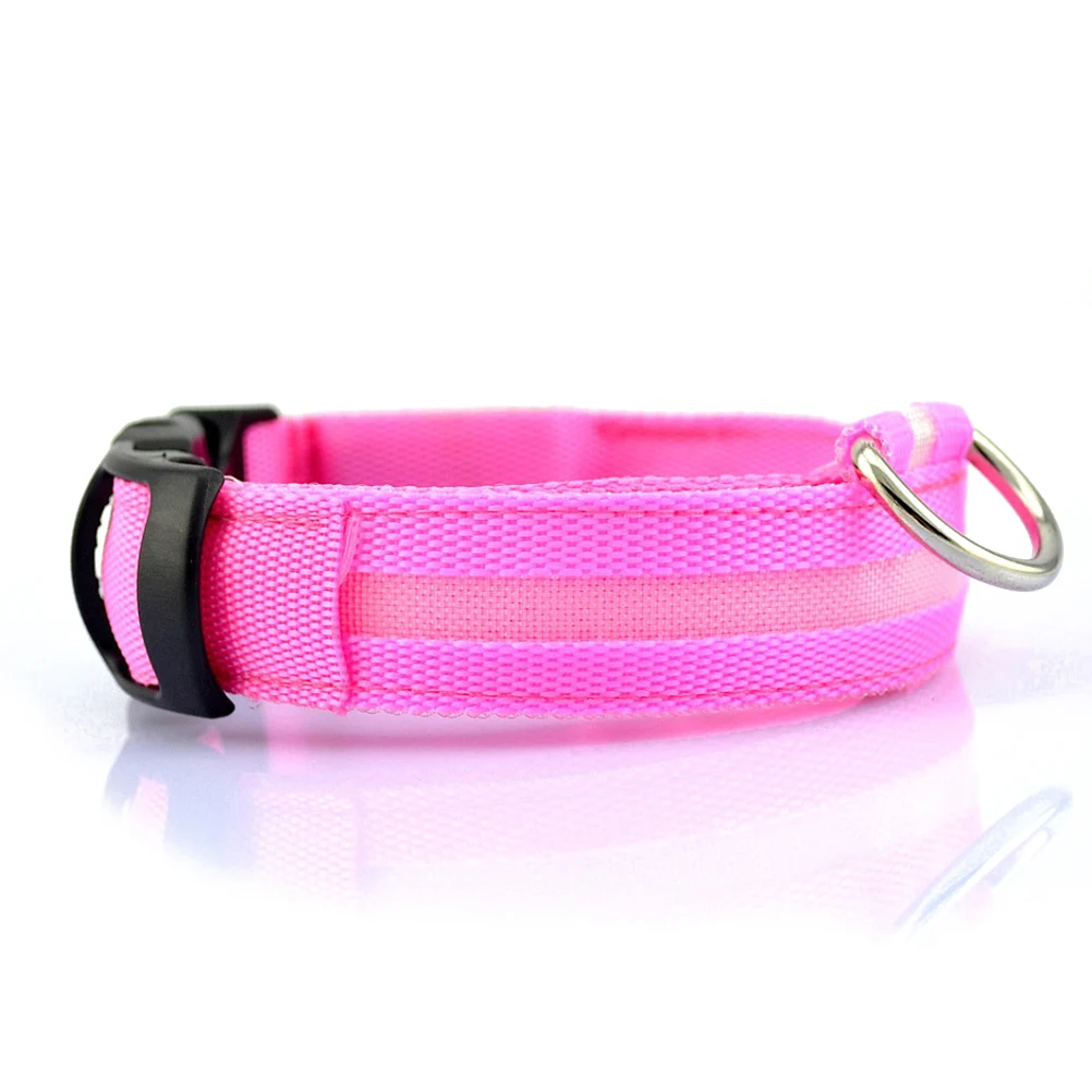 

2 .5CM Pet Collar Dog Necklace Lighted Flashing Glowing Luminous for Small Dogs